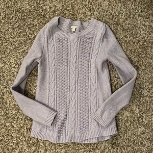 Lilac J. Crew Sweater